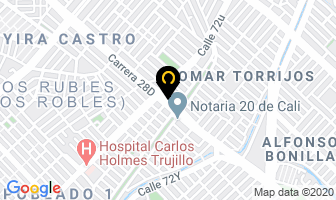 Mapa de Tienda El Campanario en Cali