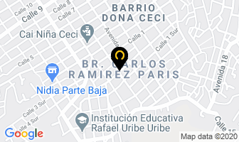 Mapa de Tienda El Descanso en Cúcuta