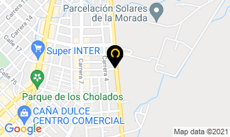 Mapa de Tienda Ferretera Horizonte en Cali