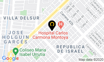 Mapa de Tienda Granero Duque en Cali