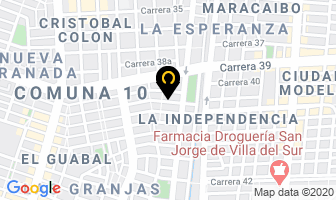 Mapa de Tienda Hellen en Cali