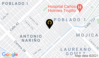 Mapa de Tienda Jesús en Cali