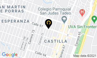 Mapa de Tienda La 97 en Medellín