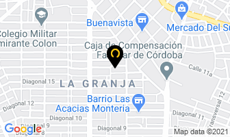 Mapa de Tienda Las 3 Luces en Montería