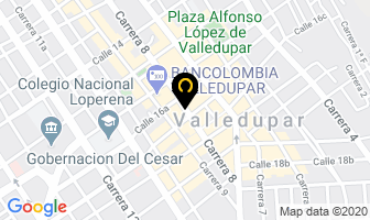 Mapa de Tienda Liverpool Fine Line en Valledupar