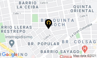 Mapa de Tienda Marymar No. 2 en Cúcuta