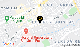 Mapa de Tienda Medica Ltda. en Popayán
