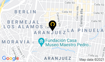 Mapa de Tienda Poste Rojo en Medellín