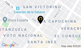 Mapa de Tienda Químicos Ltda en Bogotá D.C