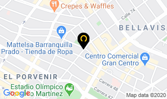 Mapa de Tienda Revivir en Barranquilla