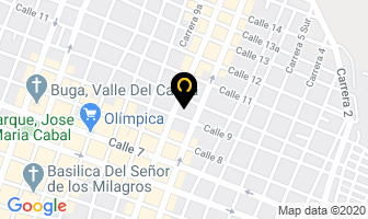 Mapa de Tienda Tecnologica Imporsystem en Buga