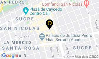 Mapa de Tienda Tel S.a.s en Cali