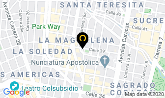 Mapa de Tierra Señorial en Bogotá D.C