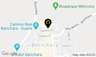 Mapa de Tierrarte en Barichara