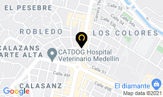 Mapa de Tiger Burger en Medellín