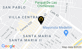 Mapa de Tijeras De Cristal en Itaguí