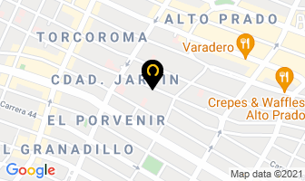 Mapa de Tilano Molina Oscar A. en Barranquilla