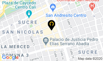 Mapa de Time Center en Cali