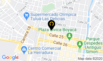 Mapa de Tinas Y Jacuzzis Valle en Tulua