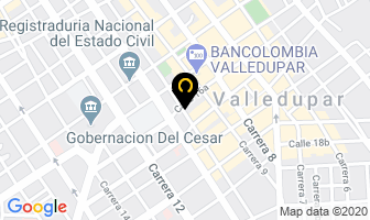 Mapa de Tintas & Tonner en Valledupar