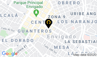 Mapa de Tintas Betel en Envigado