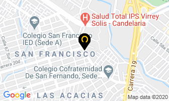 Mapa de Tintas Para Impresión A.a. en Bogotá D.C