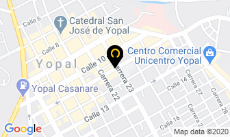 Mapa de Tintas Recargas & Servicios en Yopal