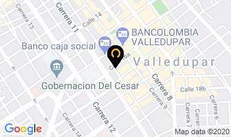 Mapa de Tintas & Toner en Valledupar
