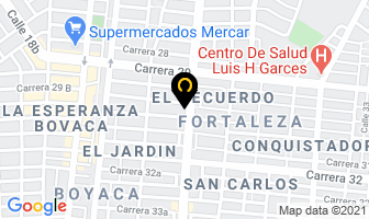 Mapa de Tintas Y Copiados en Cali