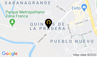 Mapa de Tipleman 21 en Bogotá D.C