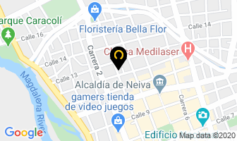 Mapa de Tipografia Abc en Neiva
