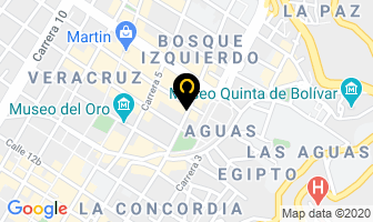 Mapa de Tipografía Hergoz en Bogotá D.C