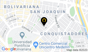 Mapa de Tipografìa - Litografìa en Medellín