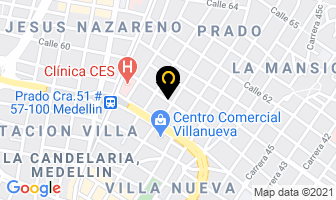 Mapa de Tipografía Vásquez en Medellín