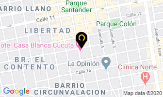 Mapa de Tipografía Y Litografía Caicedo en Cúcuta