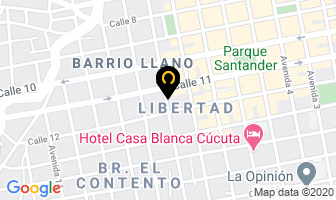 Mapa de Tipografía Y Litografía Imprepapel en Cúcuta