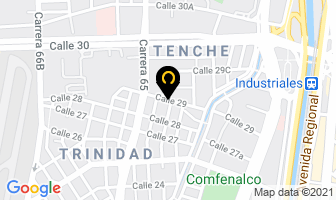 Mapa de Tiros & Remolques Ltda en Medellín