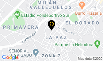 Mapa de T.i.t. Tecnología en Medellín