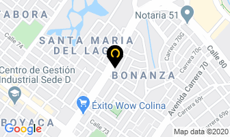 Mapa de Titan Hotel & Spa en Bogotá D.C