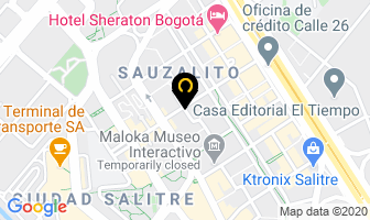Mapa de Tm Trade Mark Ltda en Bogotá D.C