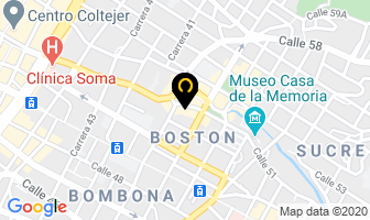 Mapa de Tobón Muñoz Ricardo en Medellín