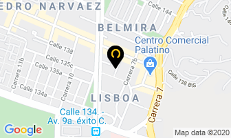 Mapa de Tobos Abogados S.a.s. en Bogotá D.C