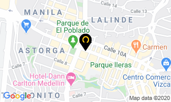 Mapa de Toda Mi Boda en Medellín