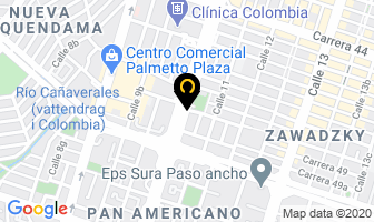 Mapa de Todo Aseo Institucional - Hogar en Cali
