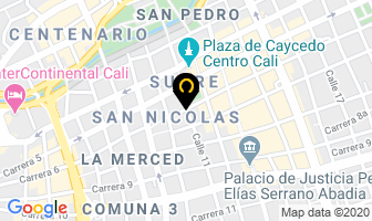 Mapa de Todo Cauchos Y Partes en Cali