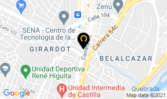 Mapa de Todo Corte en Medellín
