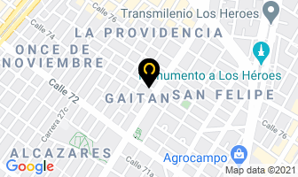 Mapa de Todo D'telar en Bogotá D.C