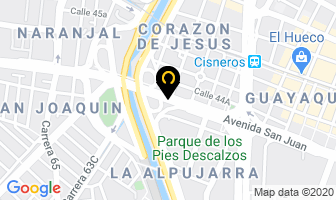 Mapa de Todo Empaques en Medellín