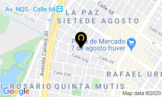 Mapa de Todo En Vidrios en Bogotá D.C