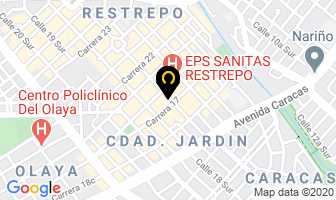 Mapa de Todo Fiestas en Bogotá D.C